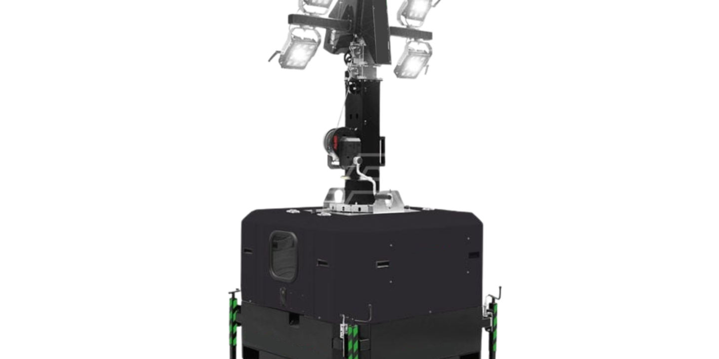 Lichtmast Hydro Power Cube