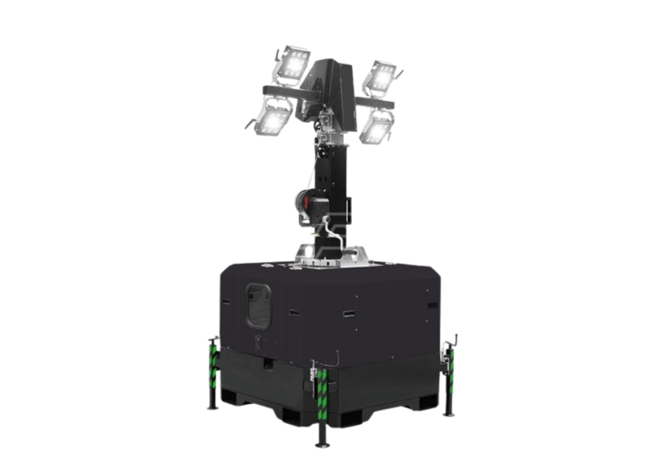 Lichtmast Hydro Power Cube
