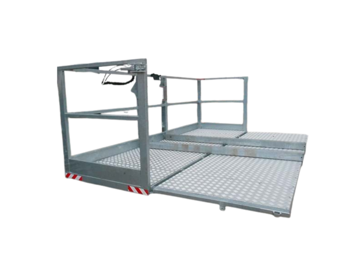 Roterende verreiker manbak / asbestplatform
